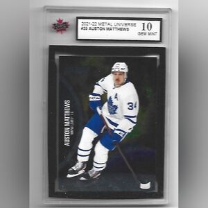 Auston Matthews Hockey Card